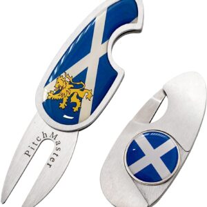 Asbri Golf Pitchmaster Blister Pack Pitch Repairer - Scotland