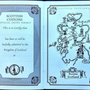 SCOTTISH NOVELTY PASSPORT